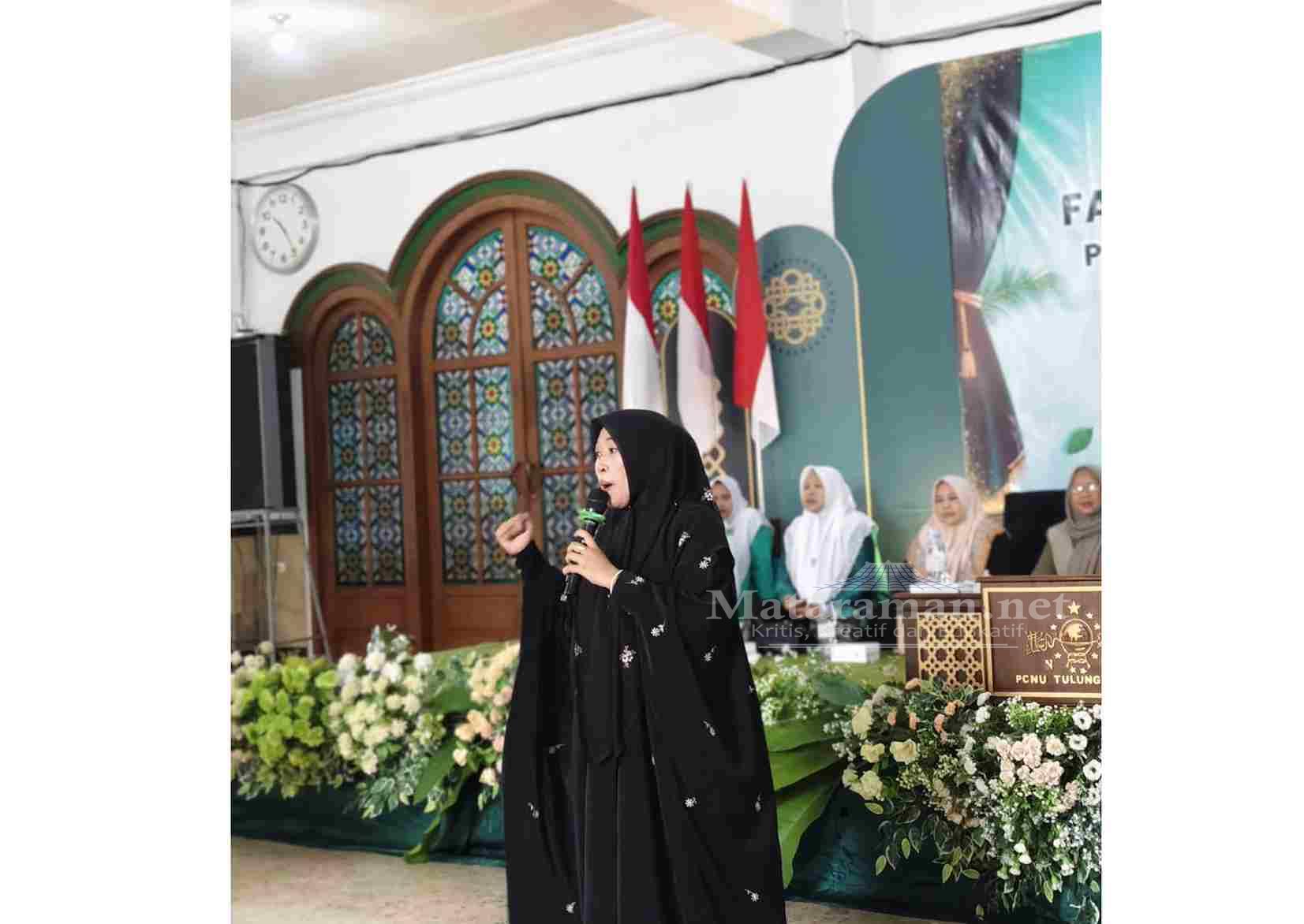 Majelis Taklim Fatimah Zahra Akbar Jadi Puncak Harlah Fatayat NU Tulungagung 2026, Ribuan Kader Padati Masjid Agung