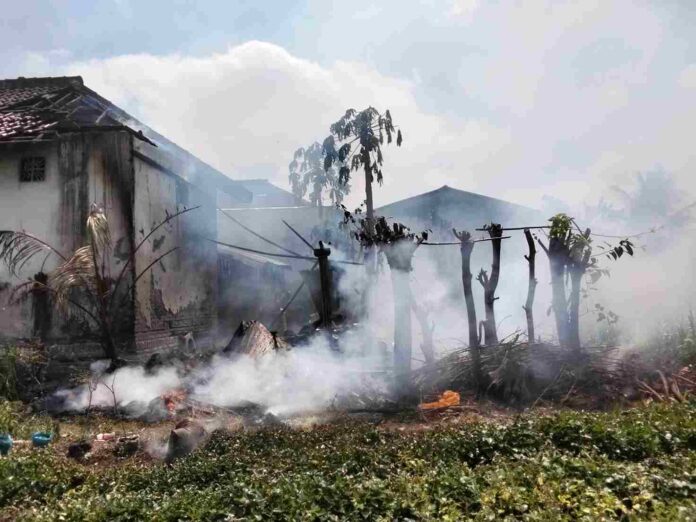 Dapur dan Kandang Ayam di Tulungagagung Ludes Terbakar, Ternyata Ini Penyebabnya