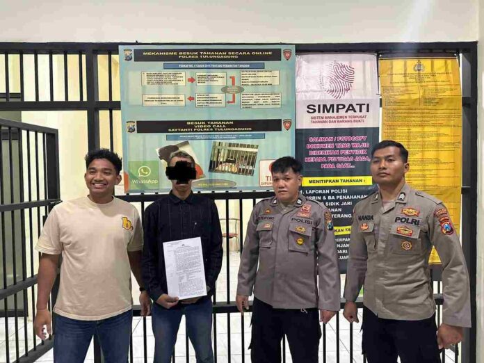 Beraksi di Tulungagung, Komplotan Curanmor Lintas Kota Berhasil Diringkus Satreskrim Polres Tulungagung
