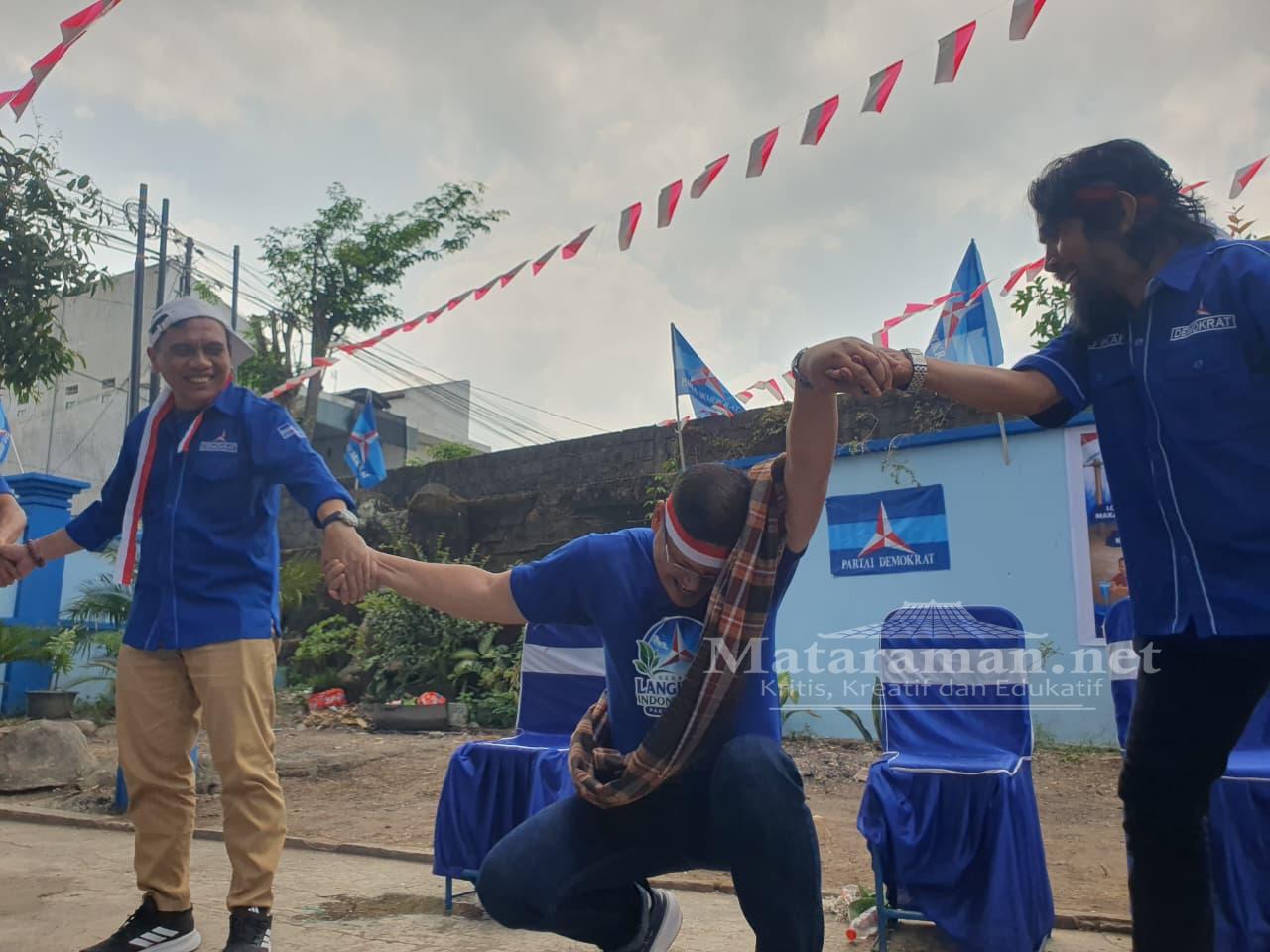 Perkuat Kekompakan Antar Kader, DPC Partai Demokrat Tulungagung Gelar Lomba Rakyat