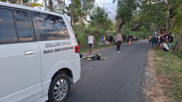 Mobil Sekretaris Disdik Jawa Timur Terlibat Kecelakaan di Tulungagung, Pengendara Sepeda Motor Meninggal Dunia