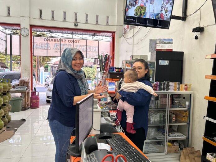 AgenBRILink di Kacangan Ngunut Semakin Berkembang, BRI Tulungagung Rutin Berikan Pendampingan