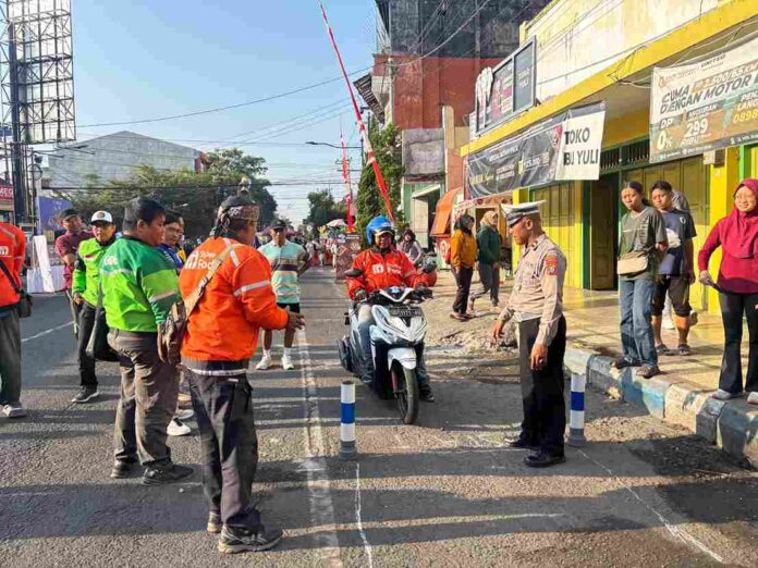 HUT Lalu Lintas ke 71, Satlantas Polres Tulungagung Gelar Coaching Clinic di CFD