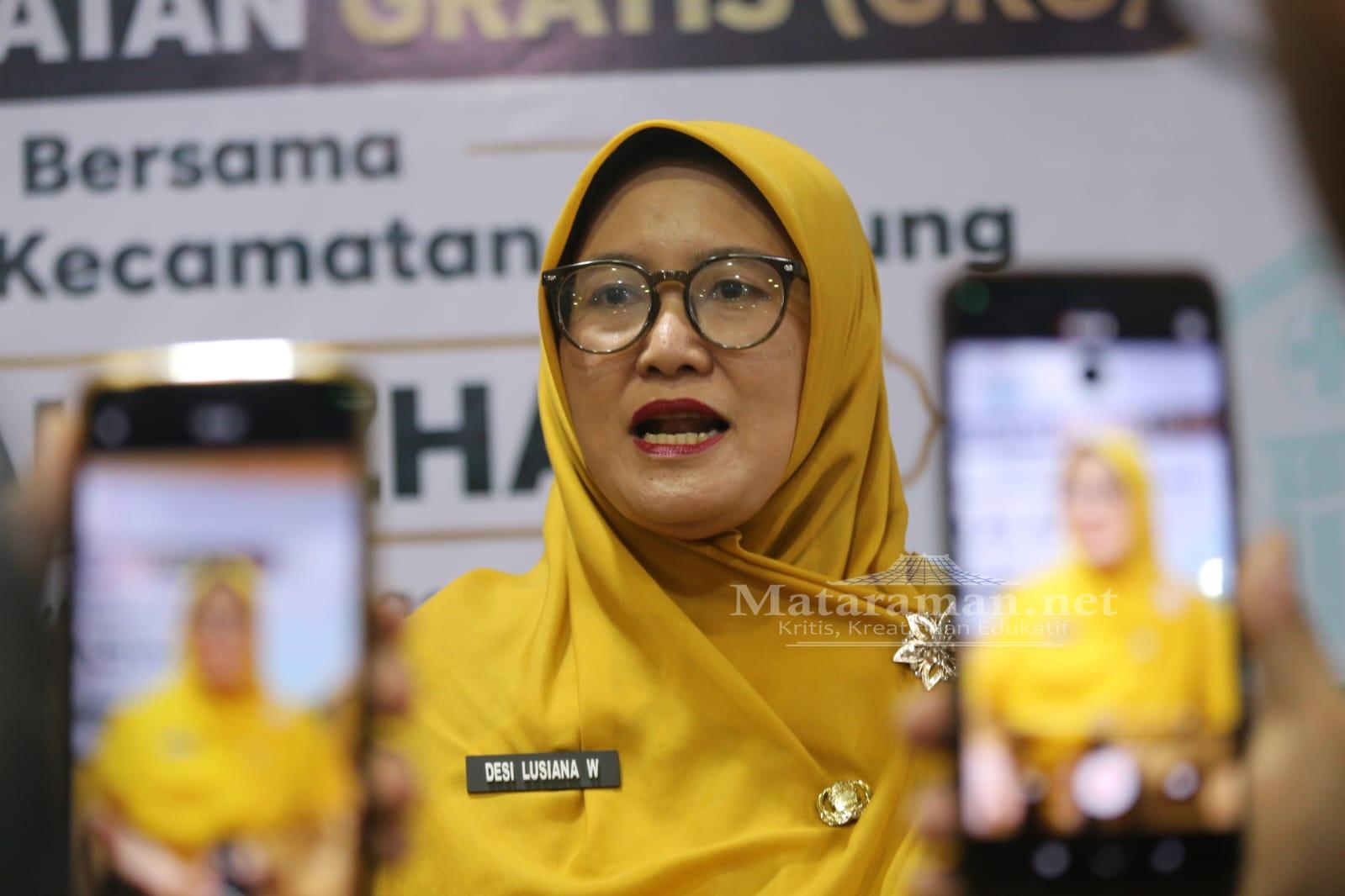 Kadinkes Tulungagung Pantau CKG di Ml Azhar Bandung, Diikuti 900 Siswa
