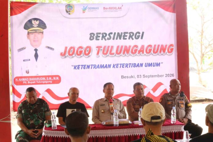 Cegah Pertikaian Antar Kelompok, Plt Bupati Tulungagung Ajak Masyarakat Jaga Kondusifitas Dengan Semangat Gotong Royong