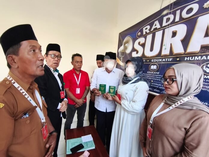 Lapas Tulungagung Beri Fasilitas Akad Nikah Warga Binaan