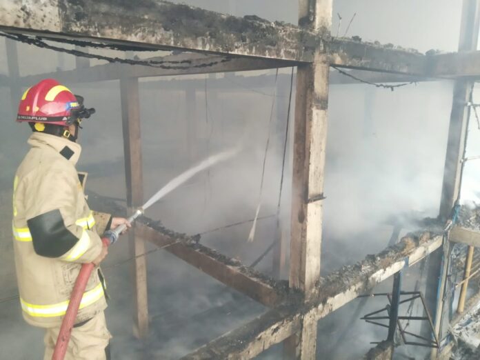 Kandang Ayam di Tulungagung Ludes Terbakar, Kerugian Rp1 M