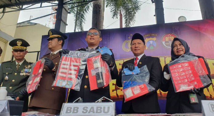 Selama Sebulan, 71 Kasus Peredaran Narkoba di Tulungagung Berhasil Diungkap