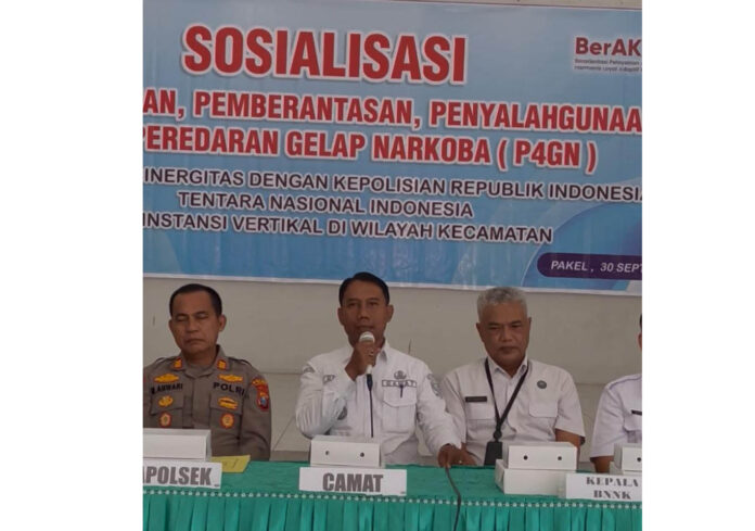 Sosialisasi P4GN, Kecamatan Pakel Tulungagung Bentengi Generasi Muda dari Bahaya Narkoba